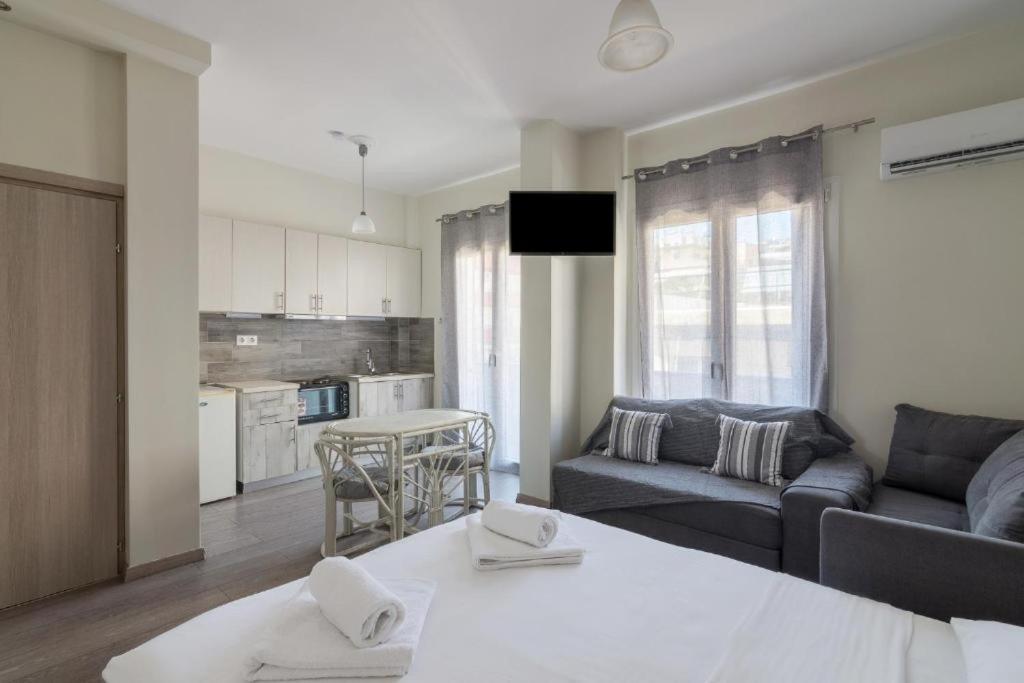 Lovely Studio Apartment For 2 Ppl In Афины Экстерьер фото