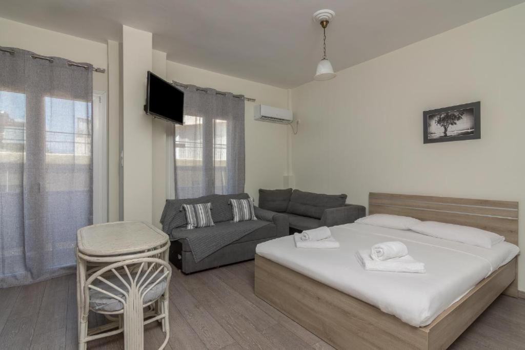 Lovely Studio Apartment For 2 Ppl In Афины Экстерьер фото